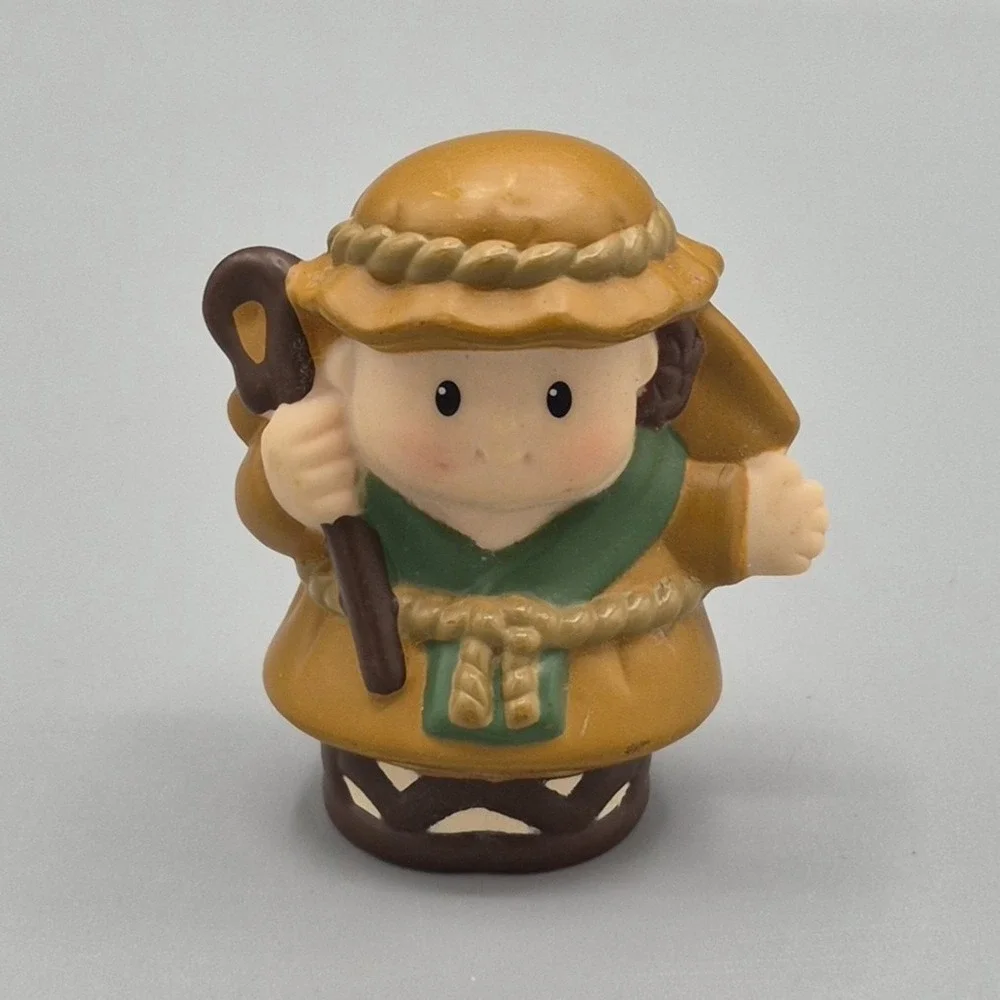 Little People Chunky SHEPHERD Staff  Christmas Nativity‎ Inn Manger